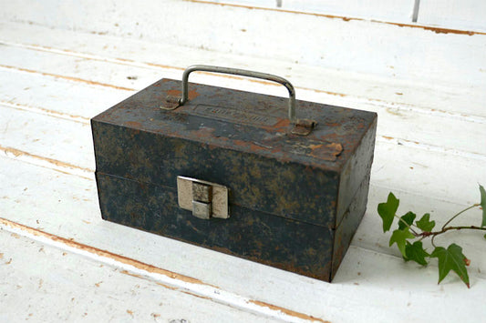 CRAFTSMAN クラフトマン ドリルビット ブラック メタル製 ヴィンテージ ツールボックス 工具箱 USA