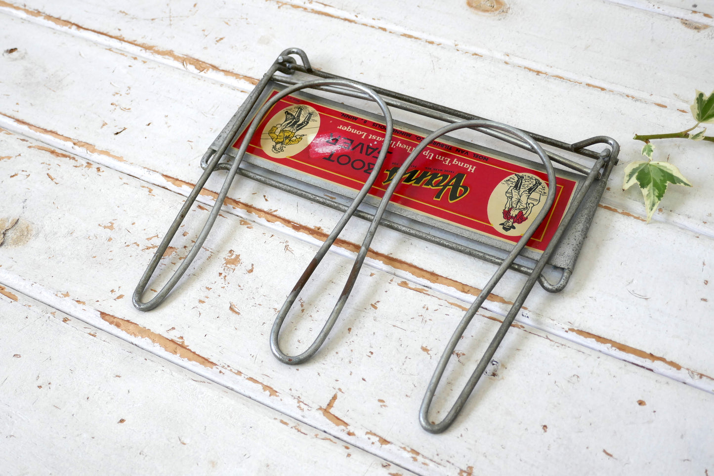 Van's BOOT SAVER 50's ヴィンテージ RED ブーツセーバー デッドストック ハンガー&ラック USA