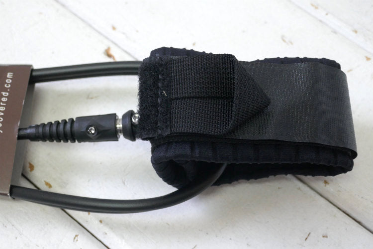 5'6'' COMP SURF LEASH ステイカバード STAYCOVERED マットブラック サーフィン コンプ リーシュコード USA
