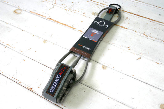 6'0'' COMP SURF LEASH コンプ ステイカバード カモグレイ カリフォルニア リーシュ サーフィン ショートボード&ツインピン＆フィッシュボード