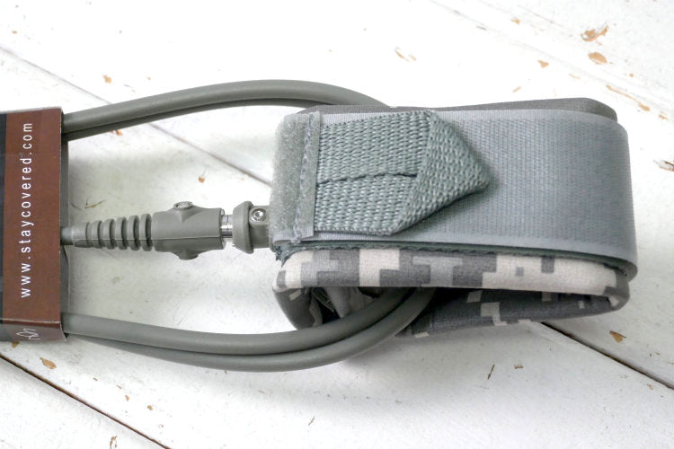 6'0'' COMP SURF LEASH コンプ ステイカバード カモグレイ カリフォルニア リーシュ サーフィン ショートボード&ツインピン＆フィッシュボード
