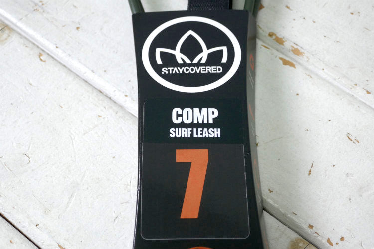 7'0'' COMP SURF LEASH コンプ ステイカバード MAT OLIVE  マット オリーブ　カリフォルニア リーシュ サーフィン ミッドレングスサーフボード&ツインフィン セミガン