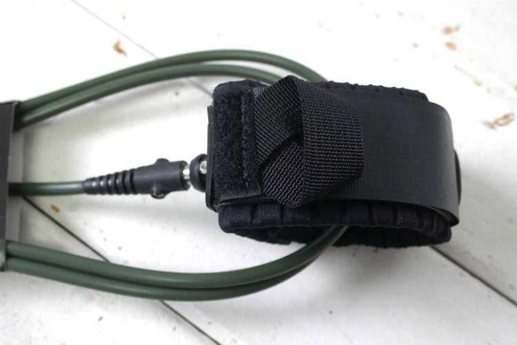 7'0'' COMP SURF LEASH コンプ ステイカバード MAT OLIVE  マット オリーブ　カリフォルニア リーシュ サーフィン ミッドレングスサーフボード&ツインフィン セミガン