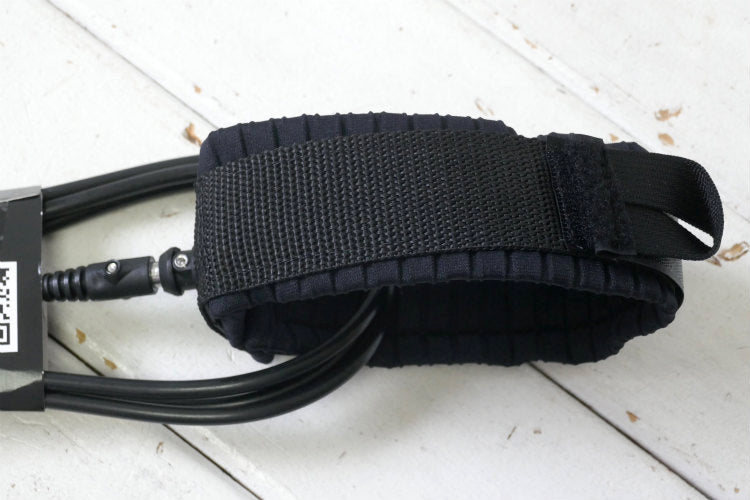 STAYCOVERED ステイカバード 9'0'' Comp SURF LEASH CALIF 膝 KNEEリーシュコード サーフィン マットブラックロングボード