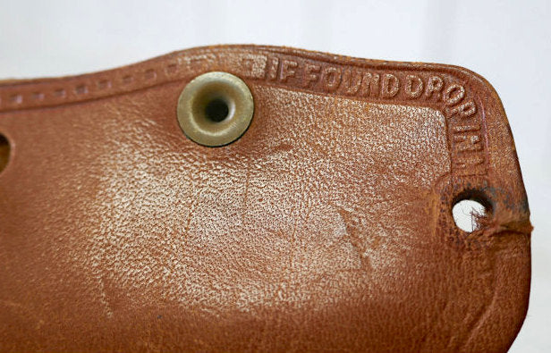 Ferguson Motors カリフォルニア 自動車販売店 革 レザー製 ヴィンテージ キーケース 鍵2本付き USA