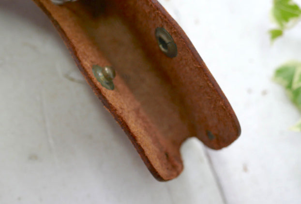 Ferguson Motors カリフォルニア 自動車販売店 革 レザー製 ヴィンテージ キーケース 鍵2本付き USA