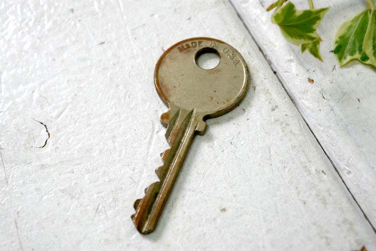 MEDECO SECURITY LOCKS INC medeco 49 MADE IN USA アメリカン アンティーク＆ビンテージ 鍵 KEY キー