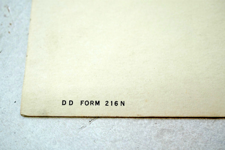 UNITED STATES OF AMERICA DEPARTMENT OF THE NAVY 1958 ヴィンテージ 三等無線士 米軍放出品任命 辞令書 ミリタリー 海軍 USA 印刷物