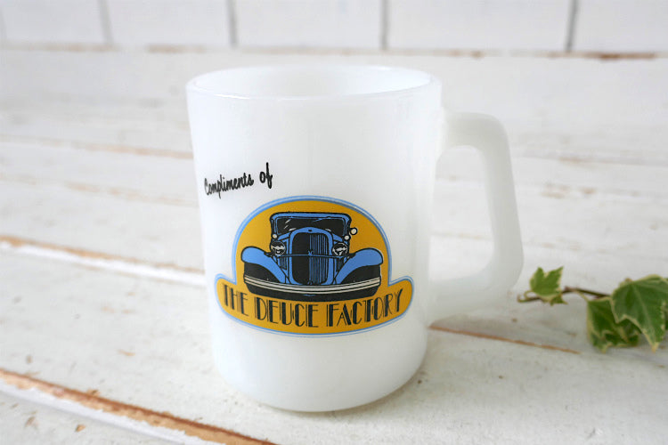 FEDERAL フェデラル THE DEUCE FACTORY デュースファクトリー ホッドロッド Ford 18 ヴィンテージ マグカップ アドマグ 食器 USA