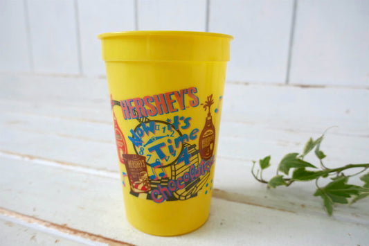 HERSHEY'S ハーシーチョコレート Now It's Time For Chocolatese ヴィンテージ カップ コップ プラコップ USA