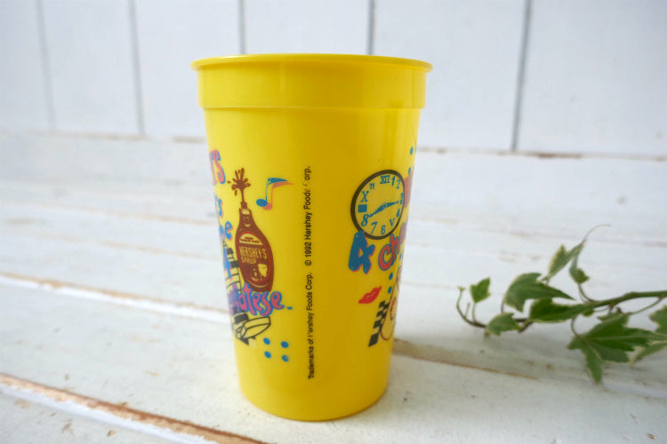 HERSHEY'S ハーシーチョコレート Now It's Time For Chocolatese ヴィンテージ カップ コップ プラコップ USA