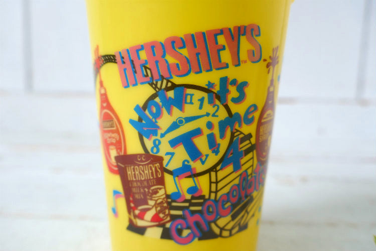 HERSHEY'S ハーシーチョコレート Now It's Time For Chocolatese ヴィンテージ カップ コップ プラコップ USA