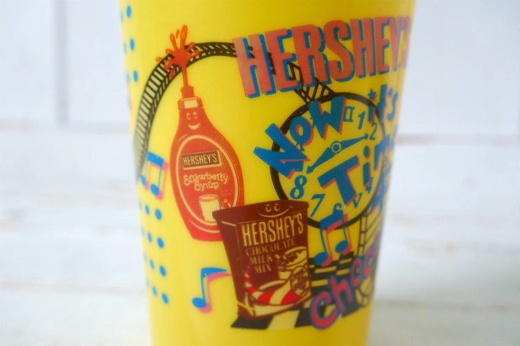 HERSHEY'S ハーシーチョコレート Now It's Time For Chocolatese ヴィンテージ カップ コップ プラコップ USA