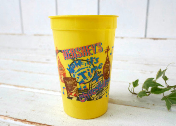 HERSHEY'S ハーシーチョコレート Now It's Time For Chocolatese ヴィンテージ カップ コップ プラコップ USA ③