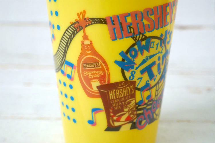 HERSHEY'S ハーシーチョコレート Now It's Time For Chocolatese ヴィンテージ カップ コップ プラコップ USA ③