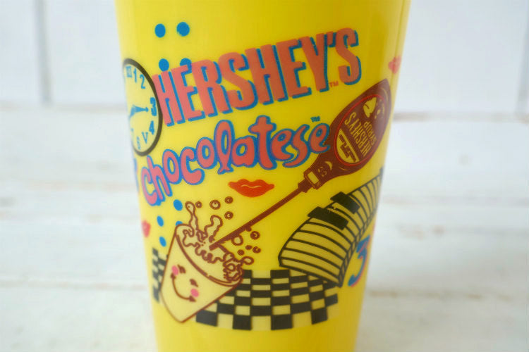 HERSHEY'S ハーシーチョコレート Now It's Time For Chocolatese ヴィンテージ カップ コップ プラコップ USA ④
