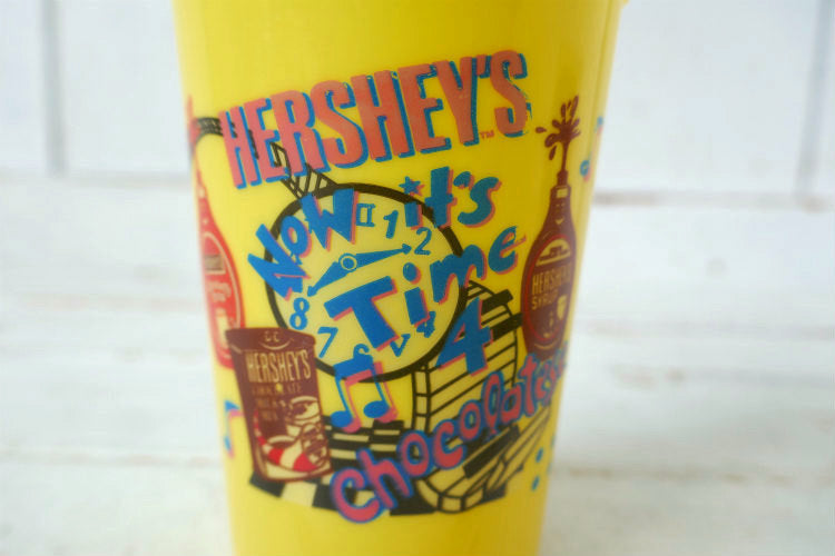 HERSHEY'S ハーシーチョコレート Now It's Time For Chocolatese ヴィンテージ カップ コップ プラコップ USA ④