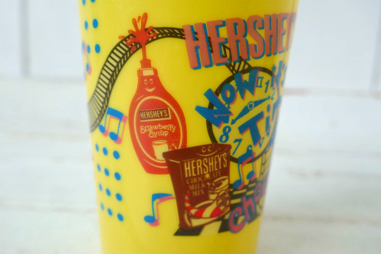 HERSHEY'S ハーシーチョコレート Now It's Time For Chocolatese ヴィンテージ カップ コップ プラコップ USA ④