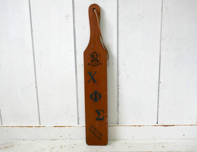 HOPE COLLEGE ホープ大学 フラタニティ友愛組織 木製 60's ヴィンテージ パドル 大学グッズ USA 記念品 USA