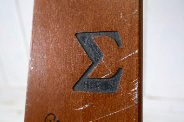 HOPE COLLEGE ホープ大学 フラタニティ友愛組織 木製 60's ヴィンテージ パドル 大学グッズ USA 記念品 USA