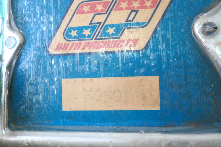 Auto Products クロム製 HAVE A NICE DAY デッドストック ヴィンテージ ナンバーフレーム カーライセンスフレーム アメ車 USA