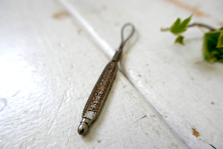 1916〜老舗 HARRY COFFEE アドバタイジング OLD ヴィンテージ ボタンフック ブーツフック 紳士靴 USA アンティーク