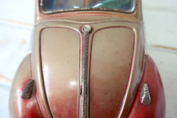 1960's バンダイ VOLKSWAGEN フォルクスワーゲン 空冷 ビートル  ラグトップ ヴィンテージ ブリキカー ブリキ自動車