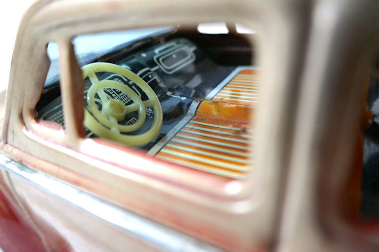 1960's バンダイ VOLKSWAGEN フォルクスワーゲン 空冷 ビートル  ラグトップ ヴィンテージ ブリキカー ブリキ自動車