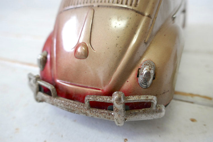1960's バンダイ VOLKSWAGEN フォルクスワーゲン 空冷 ビートル  ラグトップ ヴィンテージ ブリキカー ブリキ自動車