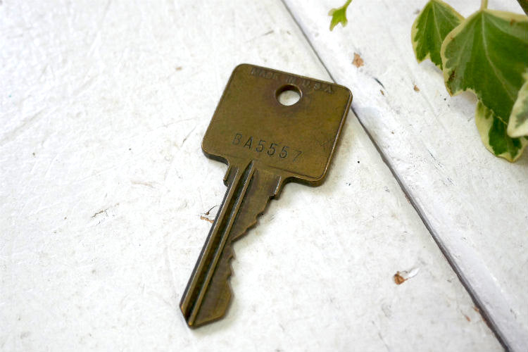 ARCO LOCK 7 Key キー BA5557 真鍮製 OLD 鍵 A Rifkin Co アメリカン ビンテージ MADE IN USA