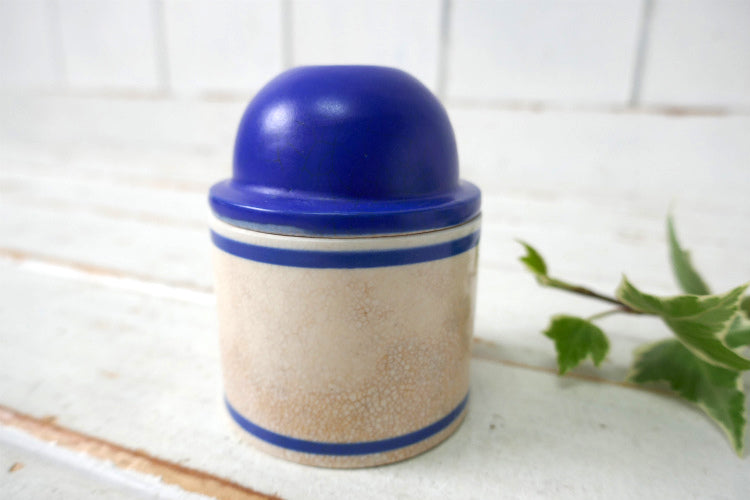 RAZOBRITE BATH セラミックBARBER SHOP 1930~1940s ヴィンテージ カミソリ 髭 容器 バーバーショップ  床屋 理髪店