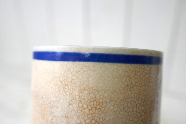 RAZOBRITE BATH セラミックBARBER SHOP 1930~1940s ヴィンテージ カミソリ 髭 容器 バーバーショップ  床屋 理髪店