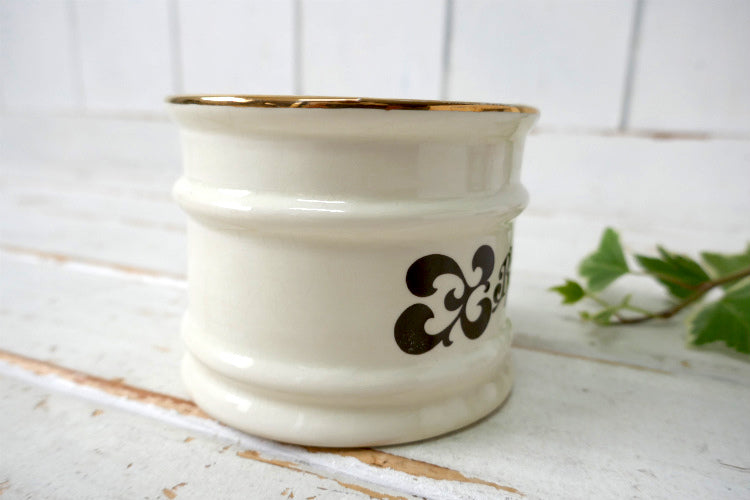 BARBER SHOP セラミック製 OLDFASHIONED LUXURY  ヴィンテージ 1960~1970 シェービングカップ 陶器製 USA