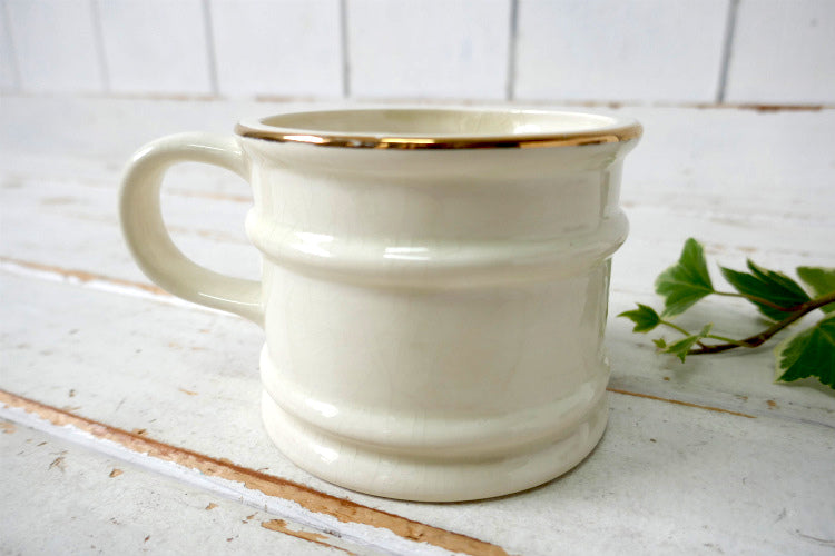 BARBER SHOP セラミック製 OLDFASHIONED LUXURY  ヴィンテージ 1960~1970 シェービングカップ 陶器製 USA