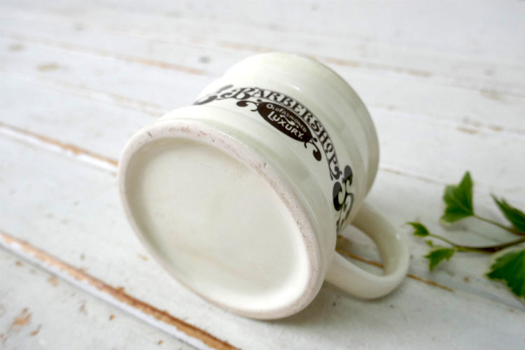 BARBER SHOP セラミック製 OLDFASHIONED LUXURY  ヴィンテージ 1960~1970 シェービングカップ 陶器製 USA