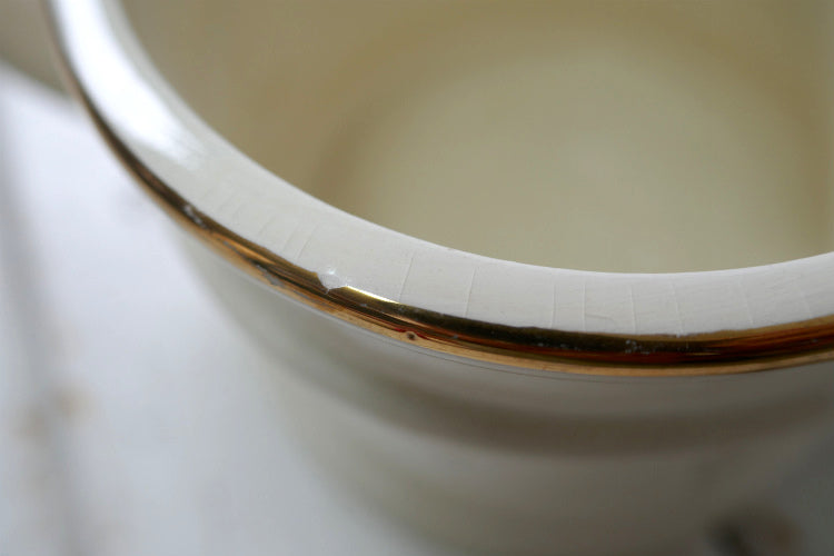 BARBER SHOP セラミック製 OLDFASHIONED LUXURY  ヴィンテージ 1960~1970 シェービングカップ 陶器製 USA