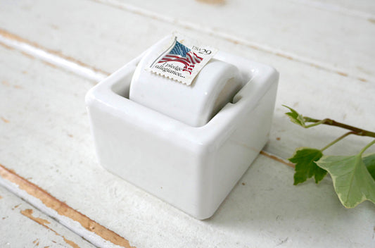 Frank a Weeks  ホワイト NY ニューヨーク 40's ヴィンテージ スタンプモイスチャー 切手ぬらし USA