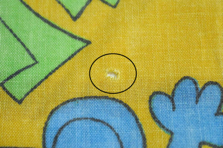 CANNON社 動物 アニマル ジャングル柄 70's ヴィンテージ ユーズドシーツ(ボックスタイプ) USA