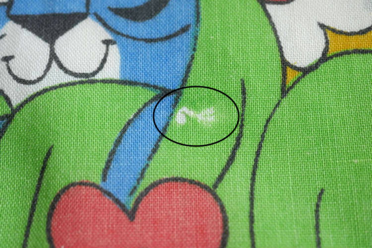 CANNON社 動物 アニマル ジャングル柄 70's ヴィンテージ ユーズドシーツ(ボックスタイプ) USA