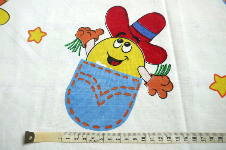 M&M's エムアンドエムズ チョコレート ウエスタン カウボーイ 70's ヴィンテージ カーテン 生地 ファブリック リメイク USA