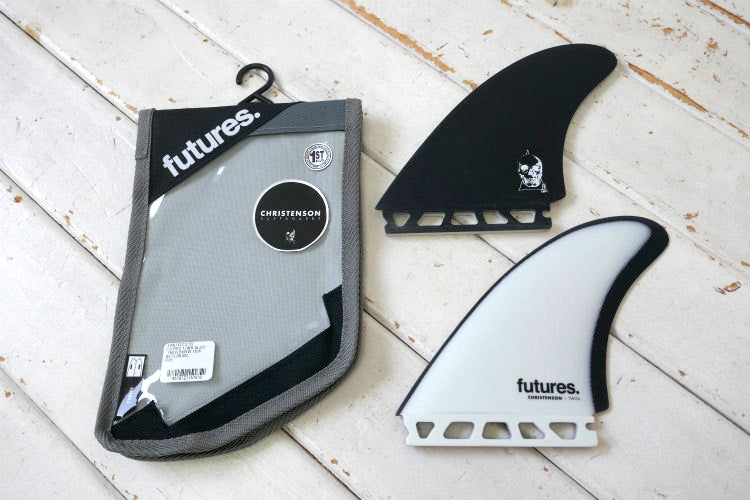 NEWカラー ホワイト＆ブラック CHRISTENSON TWIN クリステンソン サーフボード FUTURES FIN フューチャーフィン ツインフィン 2FIN サーフィン