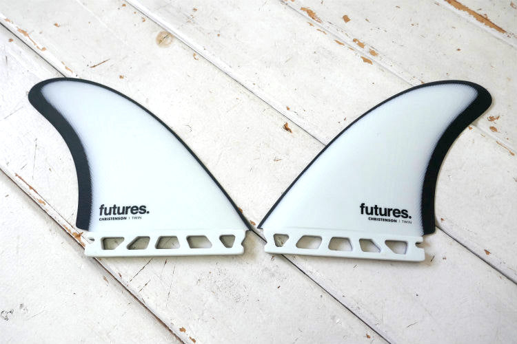 NEWカラー ホワイト＆ブラック CHRISTENSON TWIN クリステンソン サーフボード FUTURES FIN フューチャーフィン ツインフィン 2FIN サーフィン