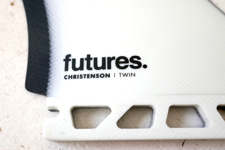 NEWカラー ホワイト＆ブラック CHRISTENSON TWIN クリステンソン サーフボード FUTURES FIN フューチャーフィン ツインフィン 2FIN サーフィン