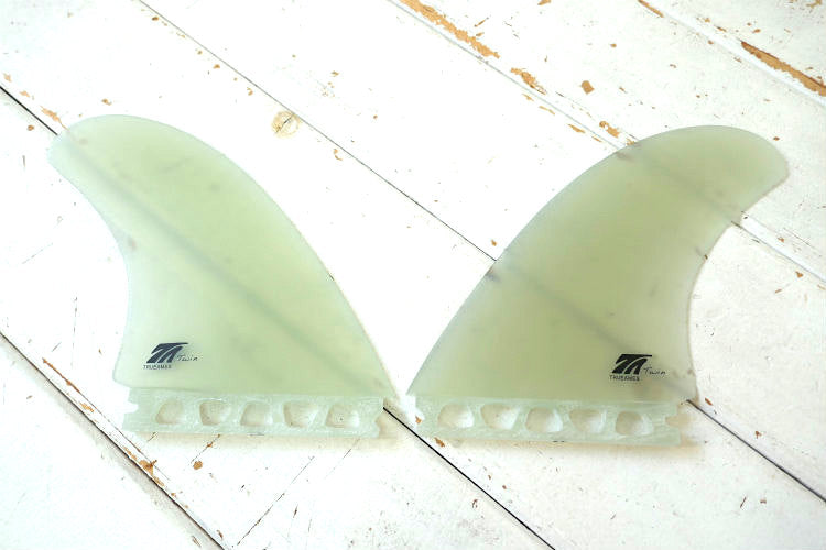 True Ames トゥルーアムス TA TWIN ツインフィン CLEAR 2FIN SET サーフィン サンタバーバラ カリフォルニア USA