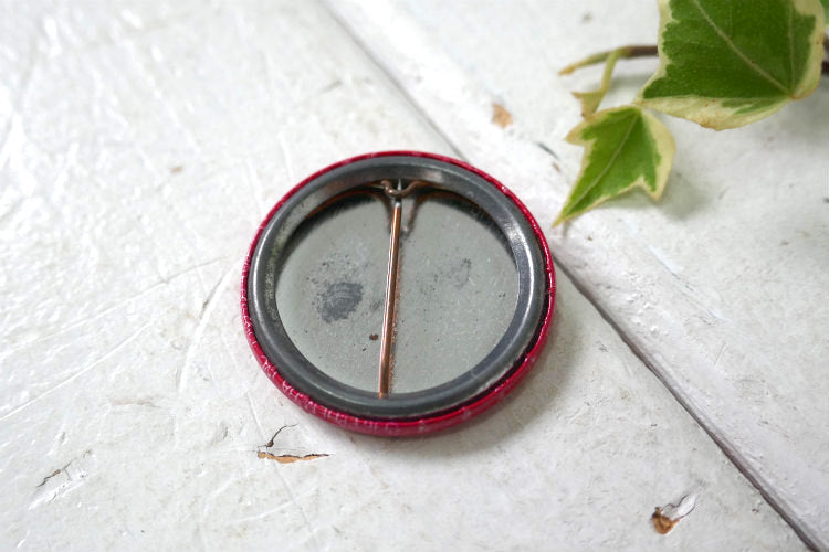 Got A Dog For My Boyfriend It Was A Fair Trade アメリカンジョーク ヴィンテージ  缶バッジ USA