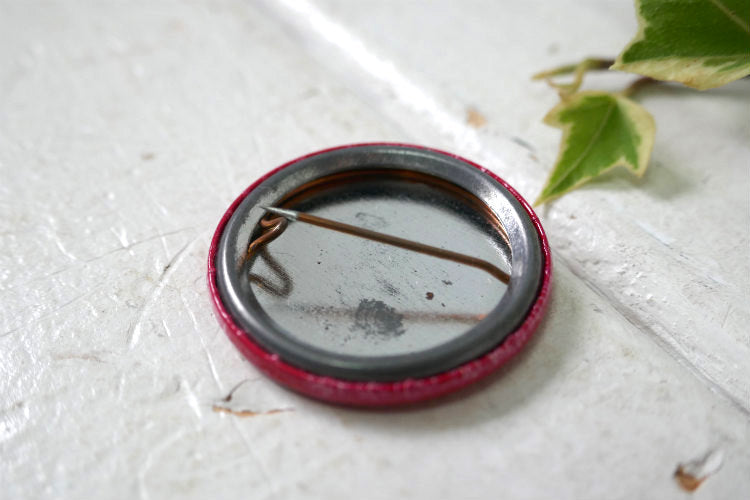 Got A Dog For My Boyfriend It Was A Fair Trade アメリカンジョーク ヴィンテージ  缶バッジ USA