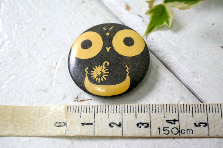 1970' HAPPY FACE スマイル ヴィンテージ ハッピーフェイス　缶バッジ SMILE USA