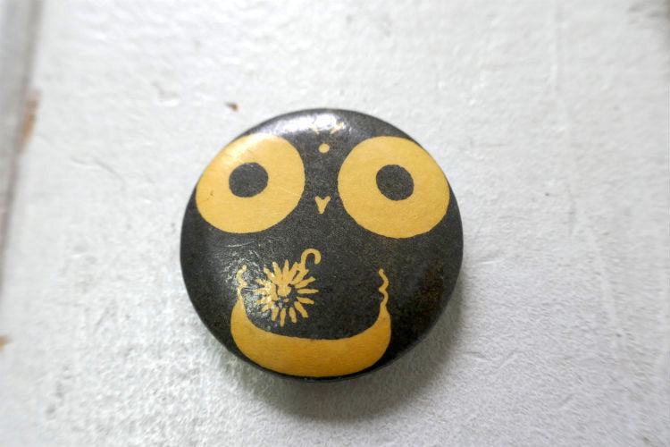 1970' HAPPY FACE スマイル ヴィンテージ ハッピーフェイス　缶バッジ SMILE USA