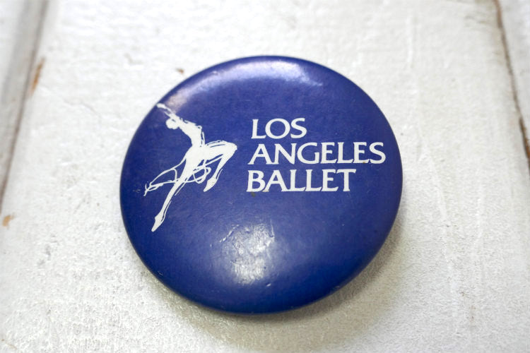 LOS ANGELES BALLET クラシックバレエ団  缶バッジ  ロサンゼルス カリフォルニアUSA