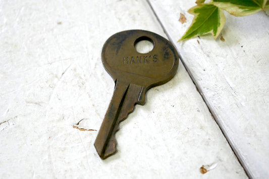 HANK'S M1 ヴィンテージ KEY USA 真鍮製 キー OLD 鍵